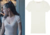 DEMAIN NOUS APPARTIENT : le t-shirt écru de Sara dans l’épisode 1269