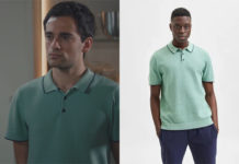 ICI TOUT COMMENCE : le polo menthe de Tom dans l’épisode 480