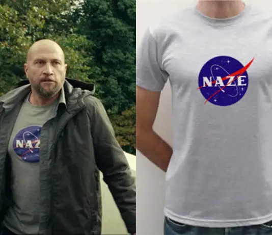 LES AMATEURS : le t-shirt NAZE d’Alban dans l’épisode 3