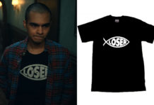 The Midnight Club : Amesh’s loser fish print t-shirt in S1E01