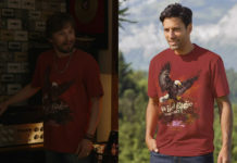 ADDICT : le t-shirt « wild eagle » d’Éric