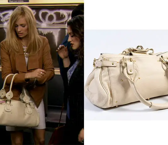 2 BROKE GIRLS : Caroline’s handbag