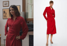 DEMAIN NOUS APPARTIENT : la robe rouge de Charlie dans l’épisode 1291