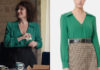 ICI TOUT COMMENCE : la blouse émeraude de Clotilde dans l’épisode 516