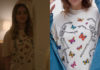 THE WATCHER : Ellie’s butterflies skeletons t-shirt in S1E04