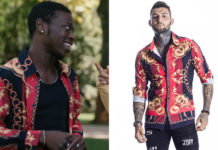 ICI TOUT COMMENCE : la chemise baroque d’Enzo dans l’épisode 519