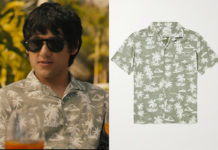 THE WHITE LOTUS : Ethan’s green floral shirt in S2E01