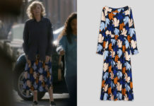 ADDICT : la robe imprimée de Françoise dans l’épisode 2