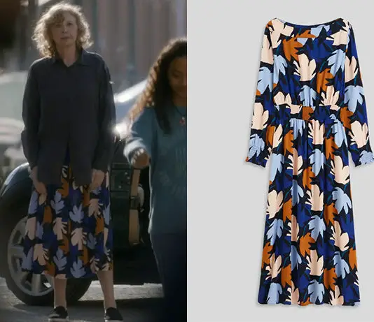 ADDICT : la robe imprimée de Françoise dans l’épisode 2