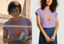 TROPIQUES CRIMINELS : le t-shirt Brazil de Gaelle dans l’épisode 3×05