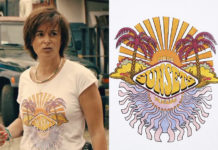 TROPIQUES CRIMINELS : le t-shirt « Sunsets » de Gaëlle dans l’épisode 3×03