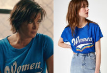 TROPIQUES CRIMINELS : le t-shirt « Women » de Gaëlle dans l’épisode 3.01