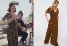 ICI TOUT COMMENCE : la combi à motifs floraux d’Helena dans l’épisode 508