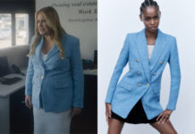 THE WATCHER : Karen’s blue blazer in S1E06