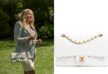 THE WATCHER : Karen’s white handbag in S1E01