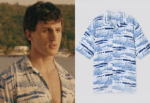 TROPIQUES CRIMINELS : la chemise signée Utagawa Hiroshige de Kevin dans l’épisode 3×06