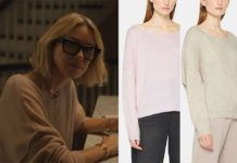 THE WATCHER : Nora’s light pink knitted jumper in S1E02