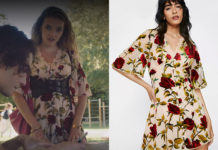 ICI TOUT COMMENCE : la robe à fleurs de Vic dans l’épisode 505