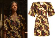 FROM SCRATCH : Amy’s Art Print Dress in S1E01