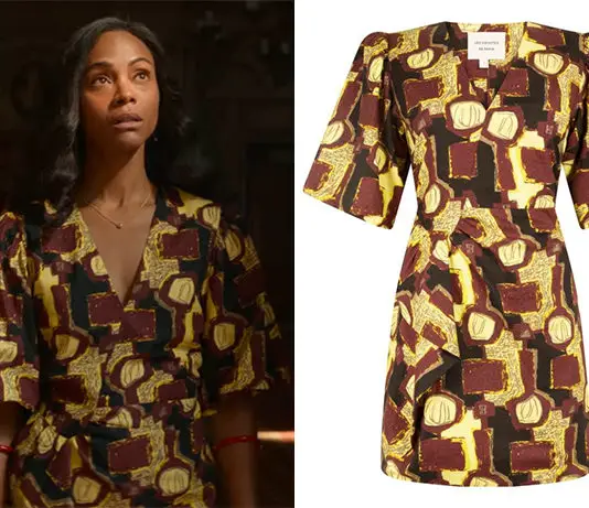 FROM SCRATCH : Amy’s Art Print Dress in S1E01