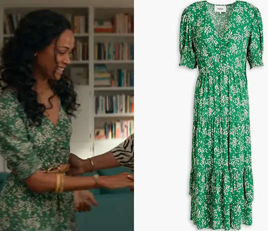 FROM SCRATCH Amy’s green dress in S1E02