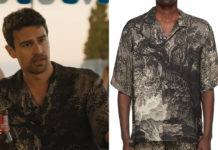 THE WHITE LOTUS : Cameron’s print shirt in S2E03