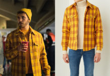 ÉLITE : Didac ’s orange overshirt in S6E04