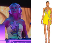 ÉLITE : Isadora’s Strapless Flower Mini Dress in S6E08