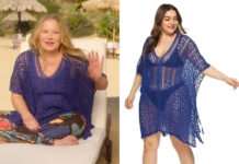 DEAD TO ME : Jen’s blue beach dress tunic in S3E01