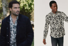 ICI TOUT COMMENCE : la chemise à fleurs de Livio dans l’épisode 533