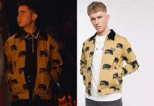 ÉLITE : Nico’s eyes print jacket in S6E02