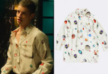 ÉLITE : Patrick’s universe print shirt in S6E01