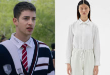 ÉLITE : Patrick’s white shirt in S6E03