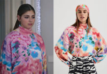 ÉLITE : Sara’s floral sweater in S6E03