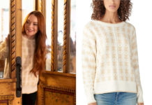 FALLING FOR CHRISTMAS : Sierra’s Fair Isle Pullover Sweater