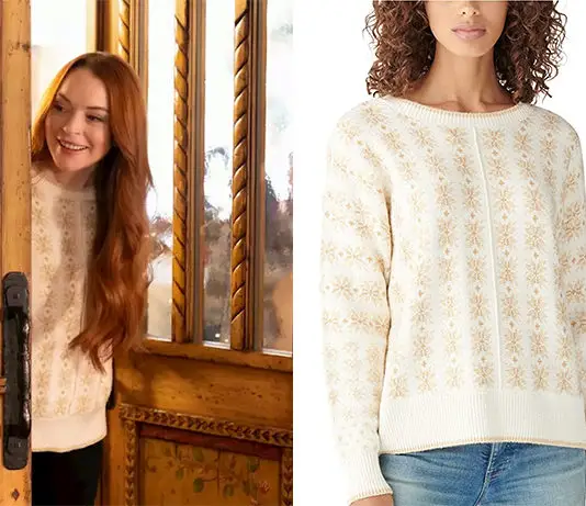 FALLING FOR CHRISTMAS : Sierra’s Fair Isle Pullover Sweater