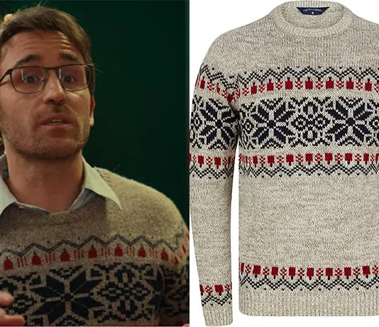 SMILEY : Albert’s fairisle jumper in S1E05