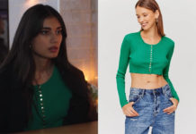 DEMAIN NOUS APPARTIENT : le petit gilet vert de Camille dans l’épisode 1326