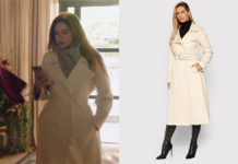 ICI TOUT COMMENCE : le trench beige clair de Charlène dans l’épisode 563