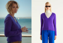 DEMAIN NOUS APPARTIENT : le pull violet de Chloé dans l’épisode 1322