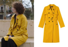 Ici tout commence : le trench ocre de Clotilde dans l’épisode 561