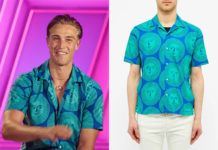 TOO HOT TO HANDLE : Creed’s sun print shirt in S4E01