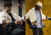 ICI TOUT COMMENCE : la veste blanche avec impression paysage de David dans l’épisode 566