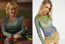 SMILEY : Eli’s mesh top in S1E04