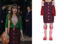 EMILY IN PARIS : Emily’s heart print skirt in S3E03