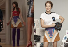 EMILY IN PARIS : Emily wearing Léa Seydoux’s skirt in S3E03