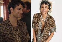 ICI TOUT COMMENCE : la chemise à imprimé animalier de Greg dans l’épisode 549