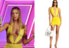Too Hot to Handle : Kayla’s yellow dress in S4E01