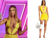 Too Hot to Handle : Kayla’s yellow dress in S4E01