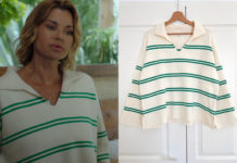 JOSÉPHINE, ANGE GARDIEN : le pull aux rayures vertes de Laure